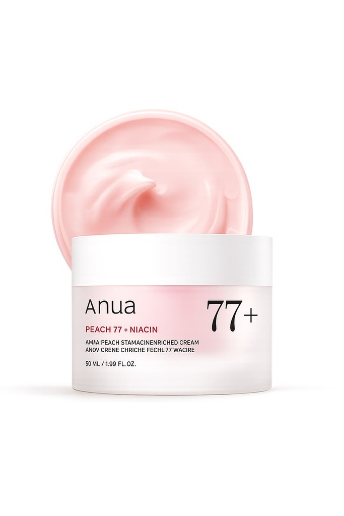 Peach 77% Niacin Enriched Cream.
