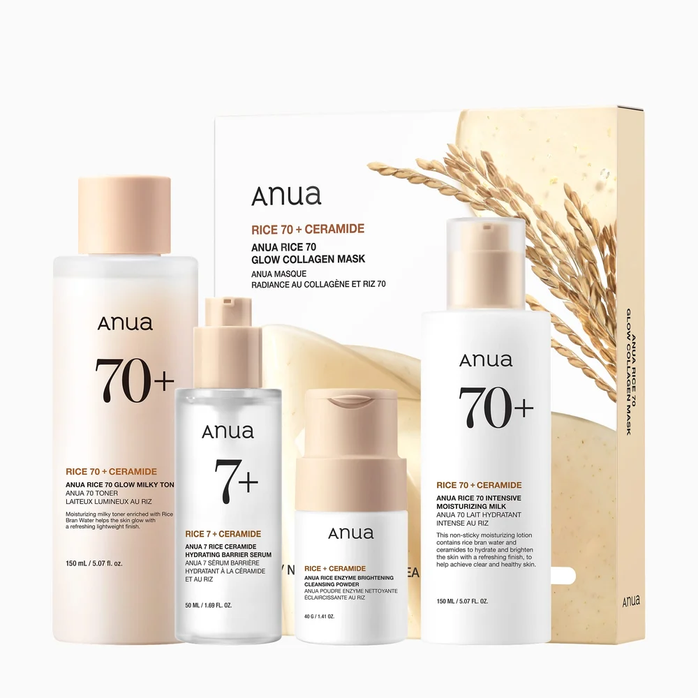 Rice Nourishing Full Set for Dry Skin.